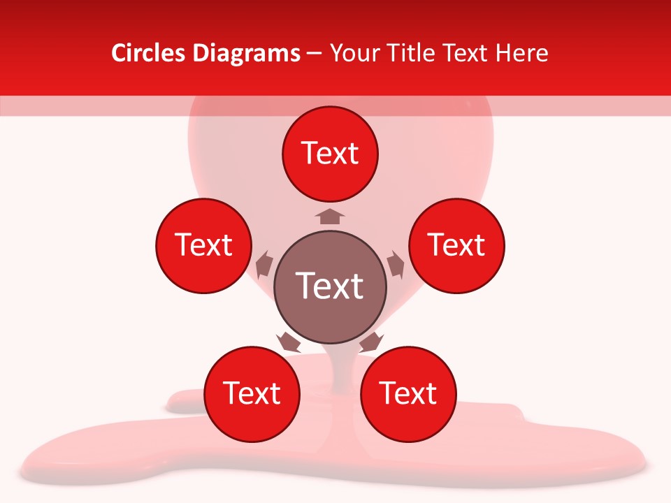 Day Heart Art PowerPoint Template