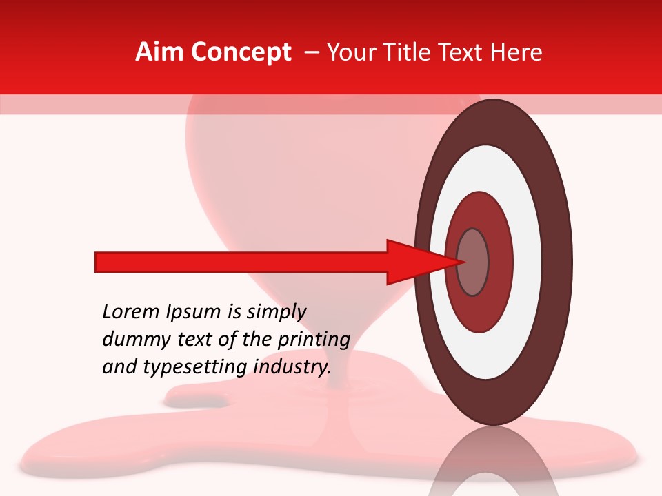 Day Heart Art PowerPoint Template