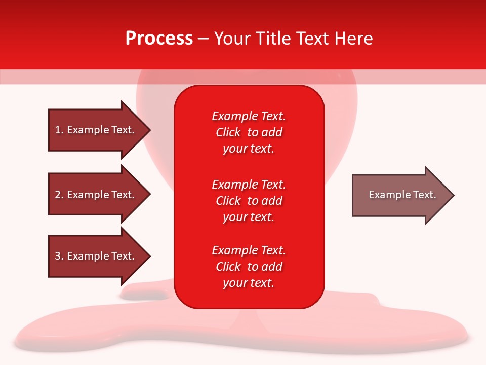 Day Heart Art PowerPoint Template