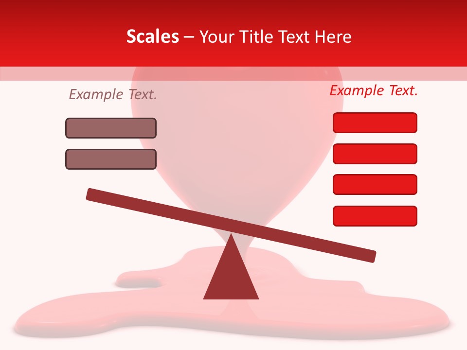 Day Heart Art PowerPoint Template