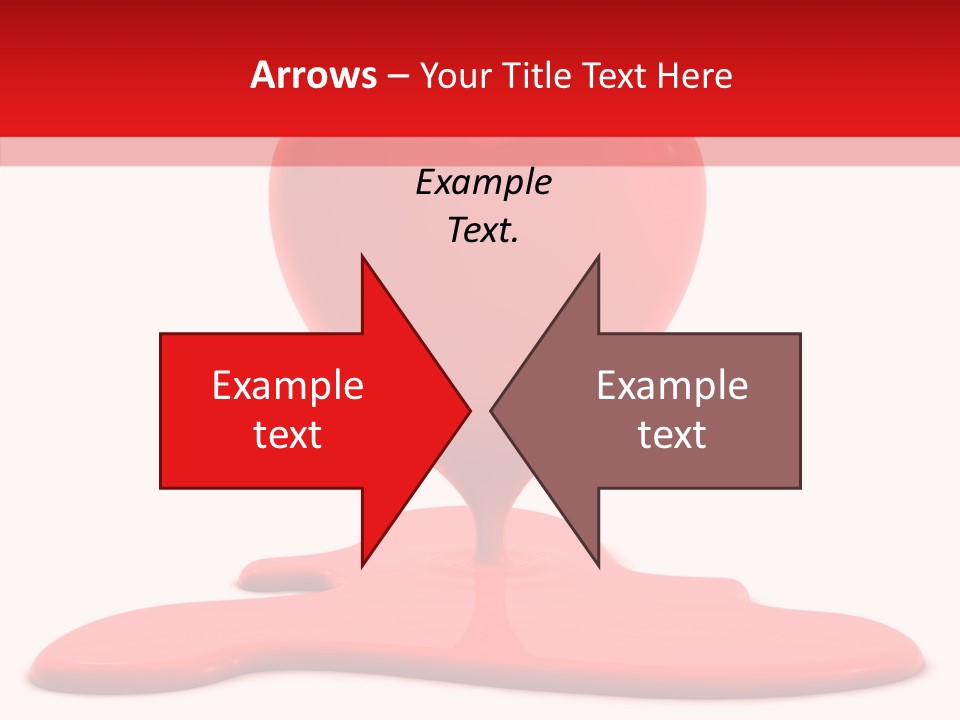 Day Heart Art PowerPoint Template