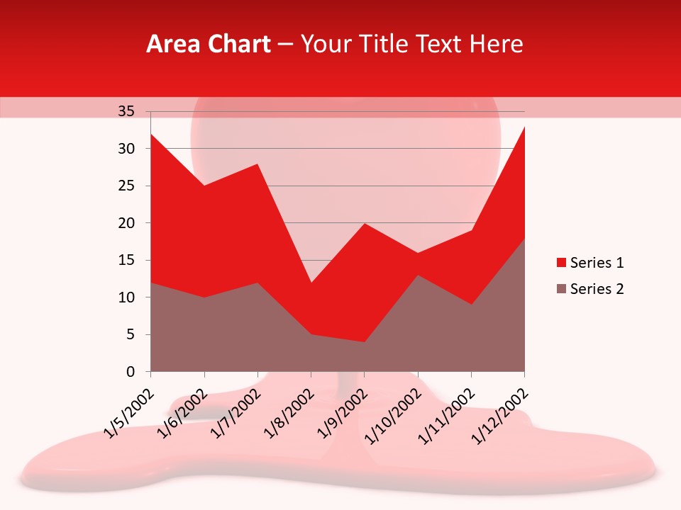 Day Heart Art PowerPoint Template