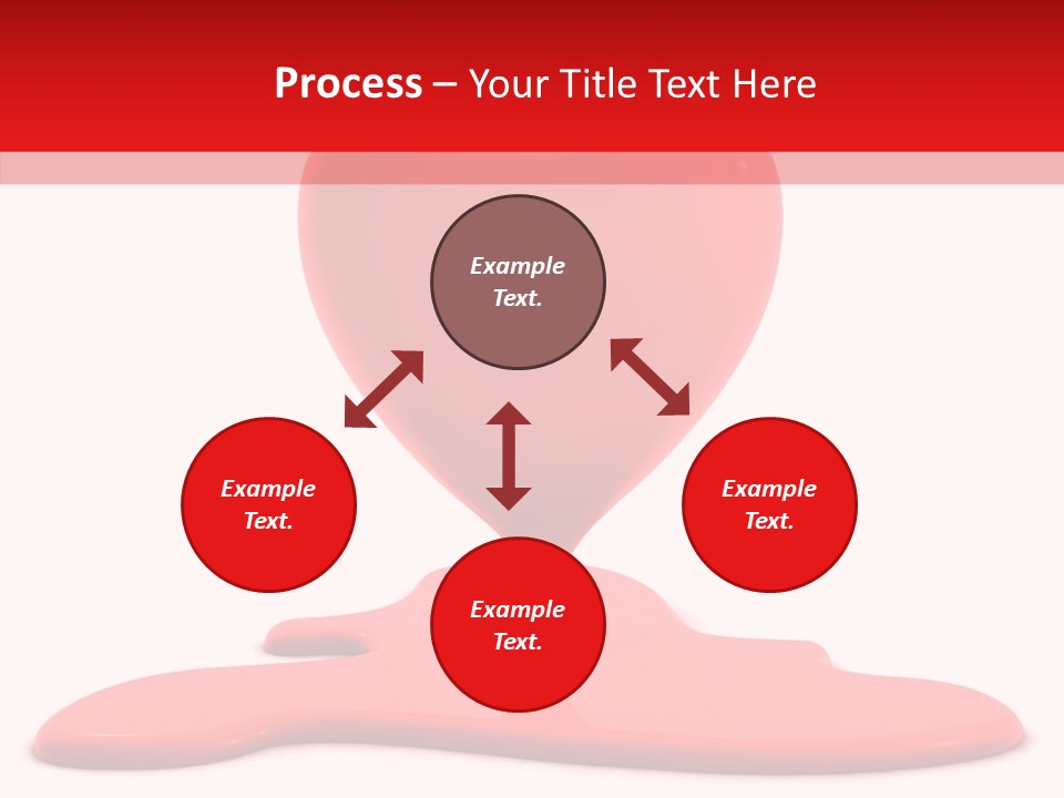 Day Heart Art PowerPoint Template