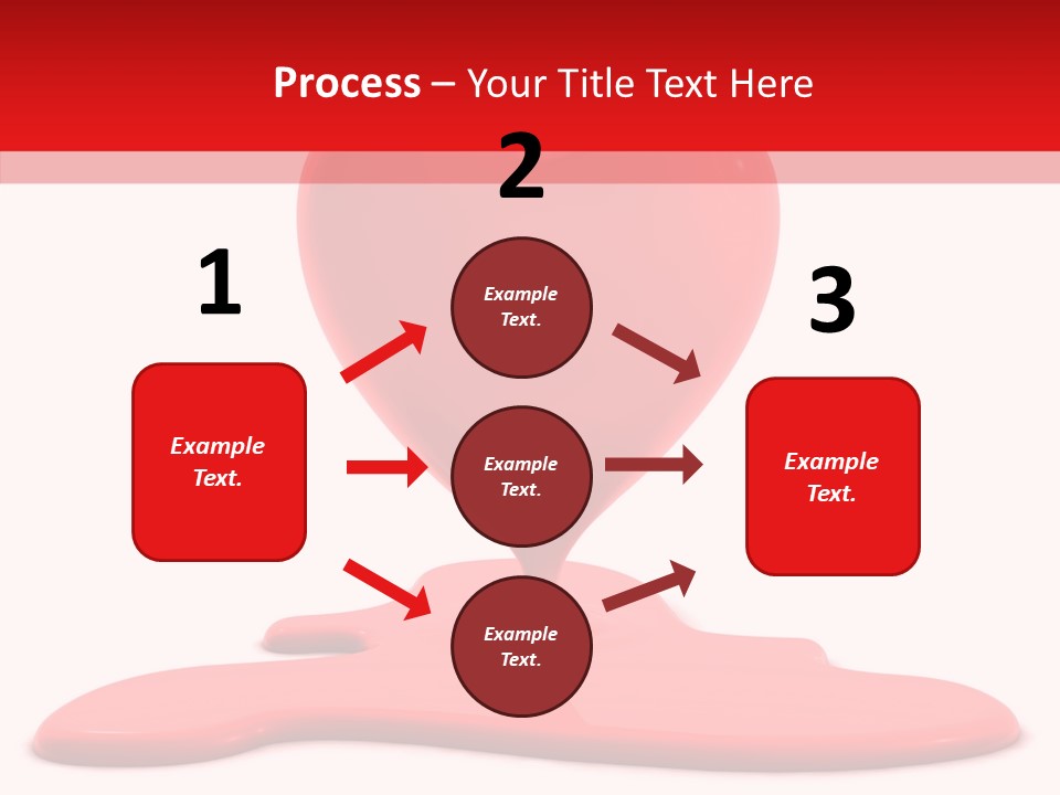 Day Heart Art PowerPoint Template