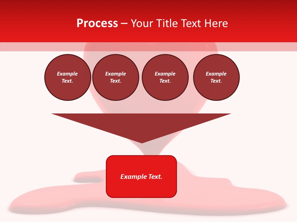 Day Heart Art PowerPoint Template