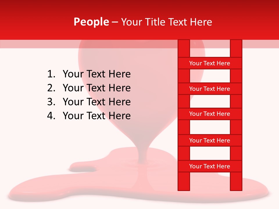 Day Heart Art PowerPoint Template