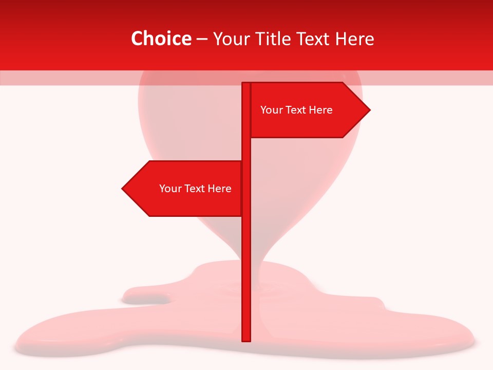 Day Heart Art PowerPoint Template