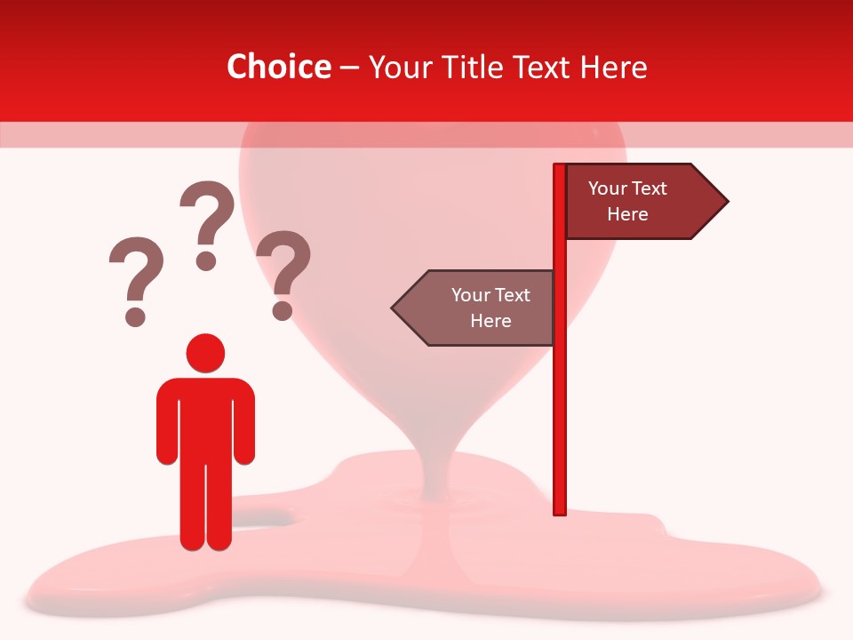 Day Heart Art PowerPoint Template