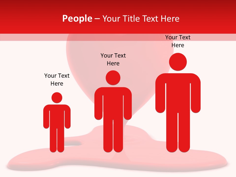 Day Heart Art PowerPoint Template