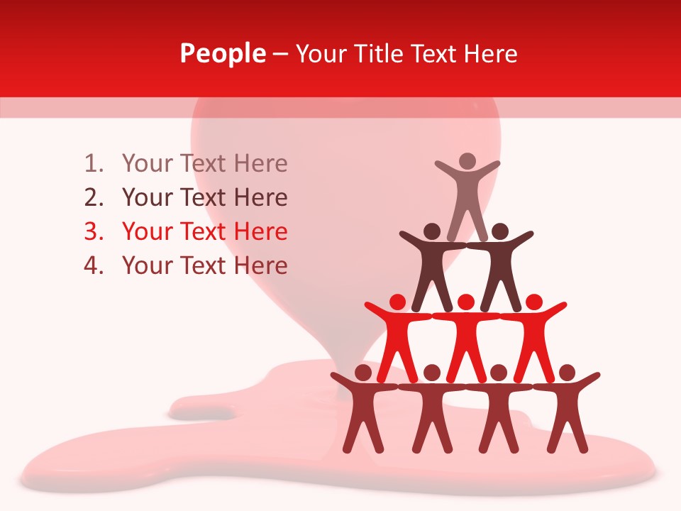 Day Heart Art PowerPoint Template