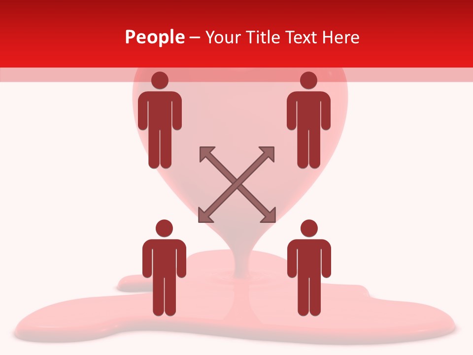 Day Heart Art PowerPoint Template