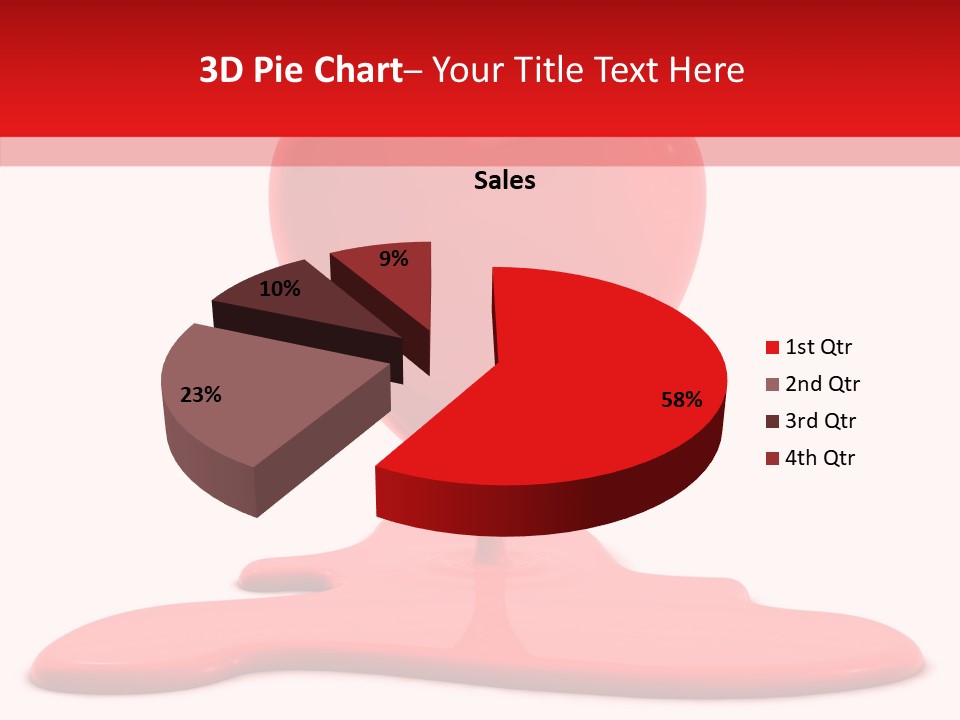Day Heart Art PowerPoint Template