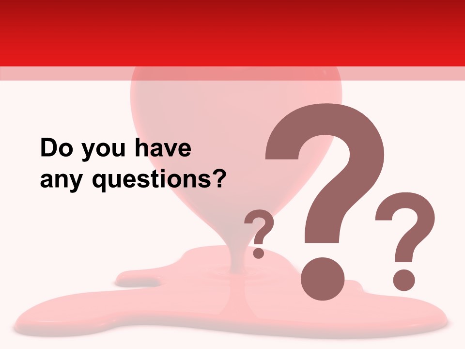 Day Heart Art PowerPoint Template