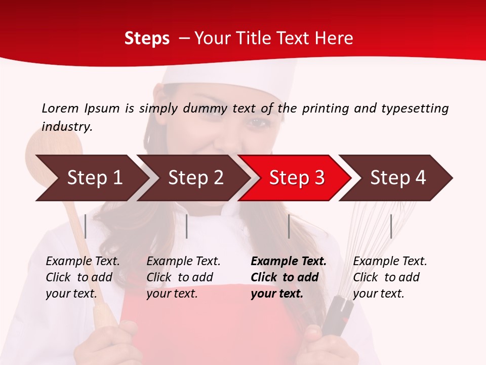 Recipe Staff Kitchen PowerPoint Template