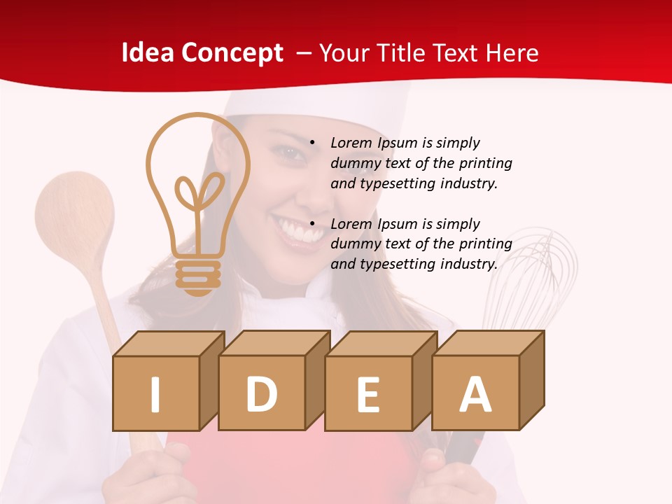 Recipe Staff Kitchen PowerPoint Template