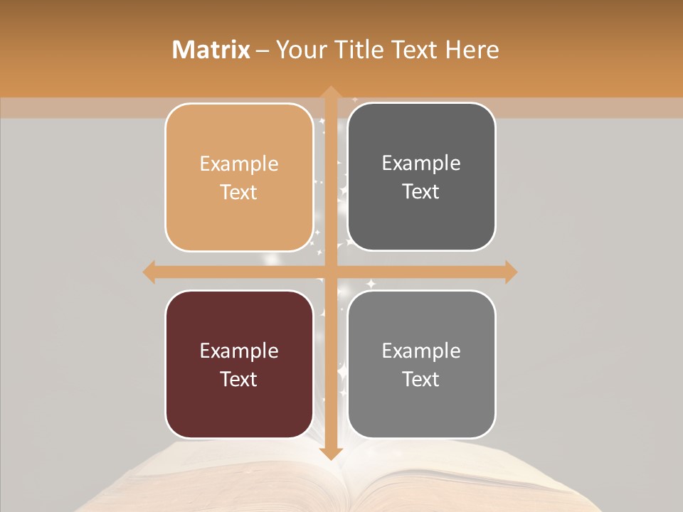 Spooky Brown Magic PowerPoint Template