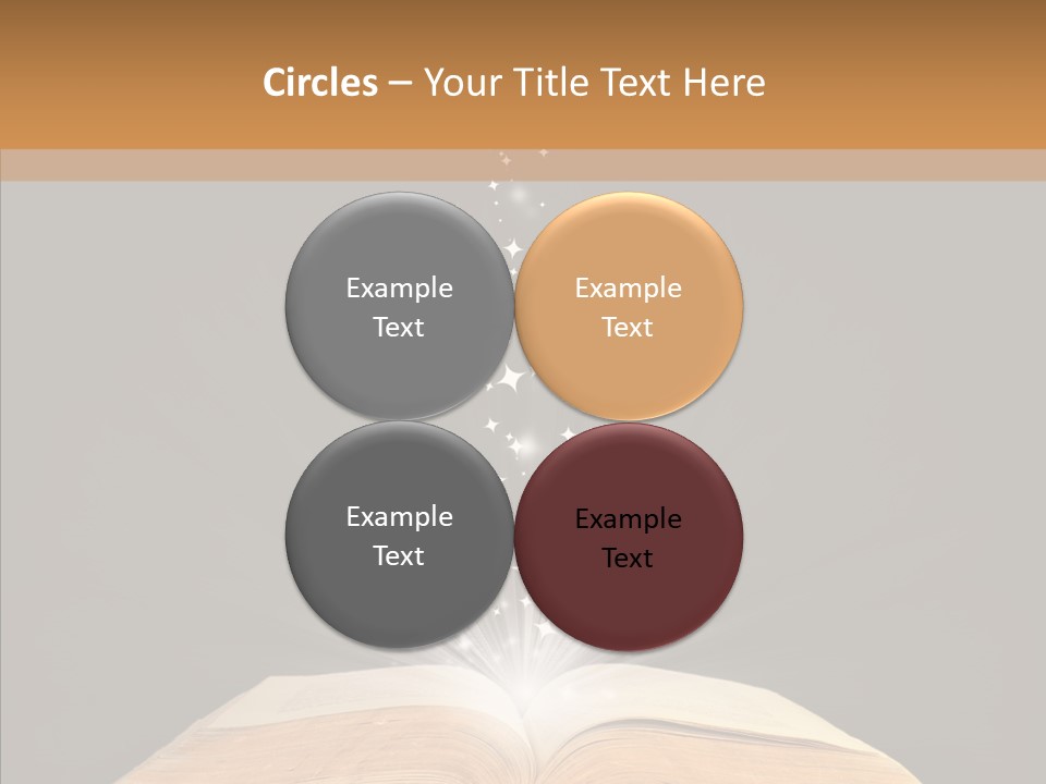 Spooky Brown Magic PowerPoint Template