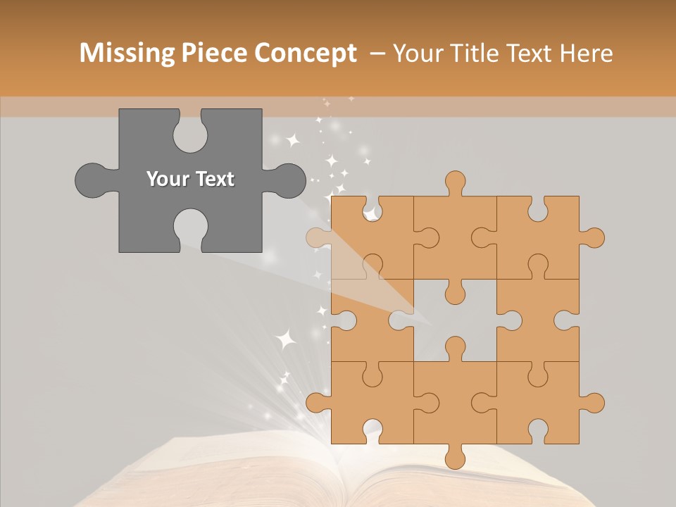 Spooky Brown Magic PowerPoint Template