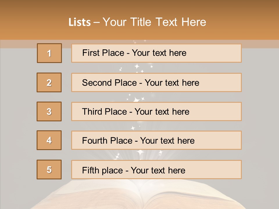 Spooky Brown Magic PowerPoint Template