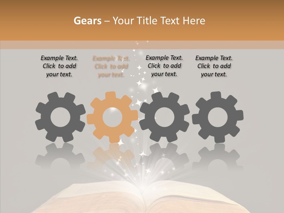 Spooky Brown Magic PowerPoint Template