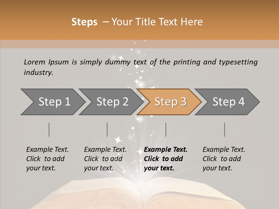 Spooky Brown Magic PowerPoint Template