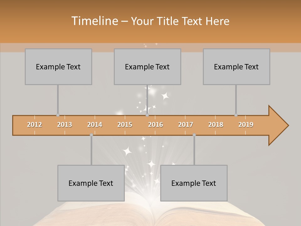 Spooky Brown Magic PowerPoint Template