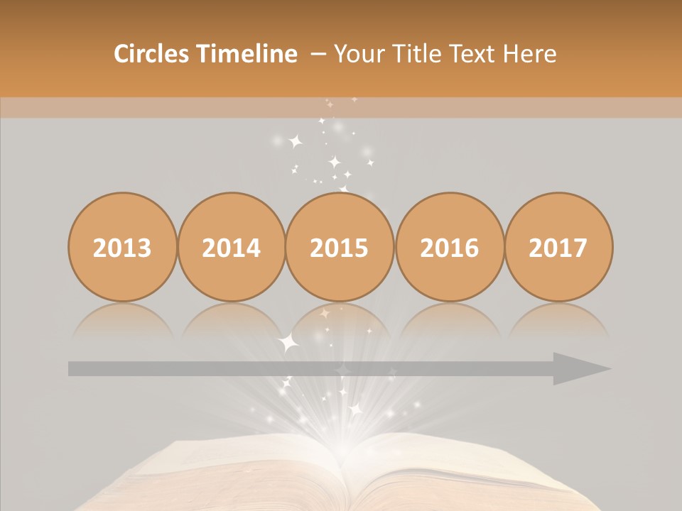 Spooky Brown Magic PowerPoint Template