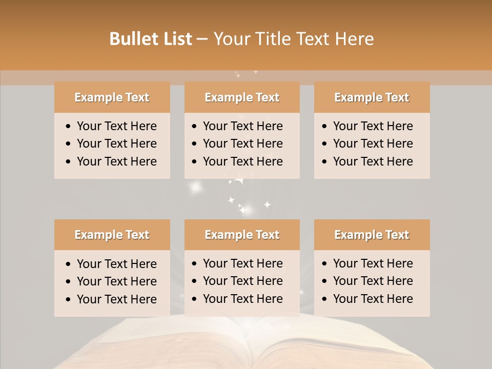 Spooky Brown Magic PowerPoint Template