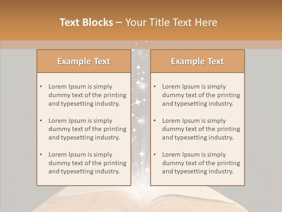 Spooky Brown Magic PowerPoint Template