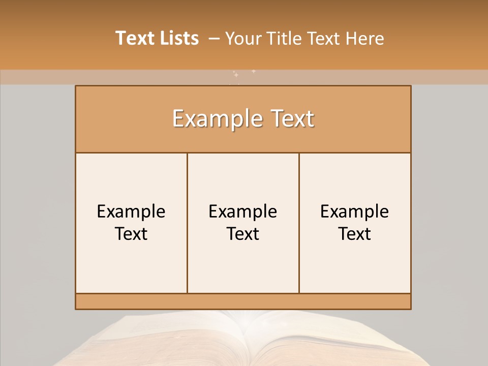 Spooky Brown Magic PowerPoint Template