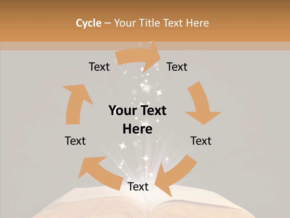 Spooky Brown Magic PowerPoint Template