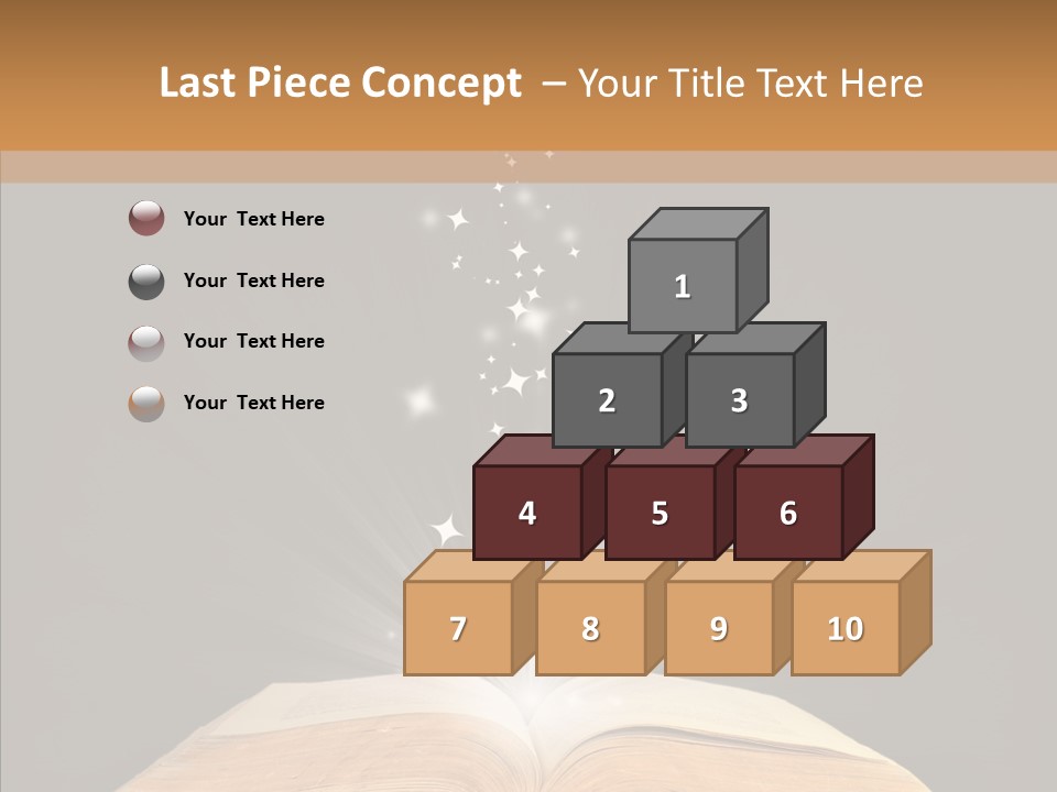 Spooky Brown Magic PowerPoint Template