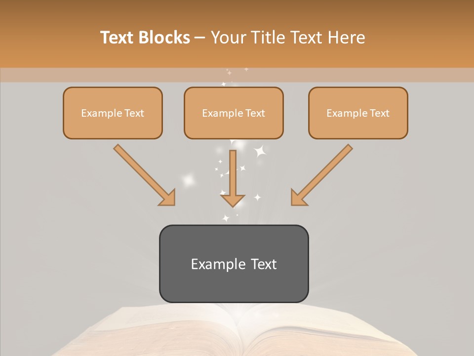Spooky Brown Magic PowerPoint Template