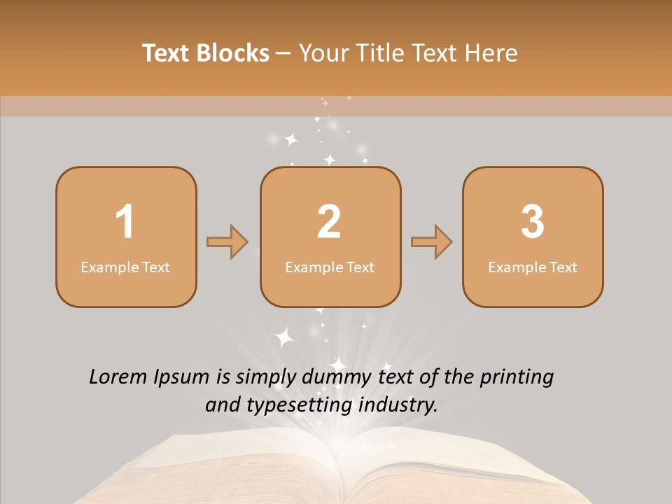 Spooky Brown Magic PowerPoint Template