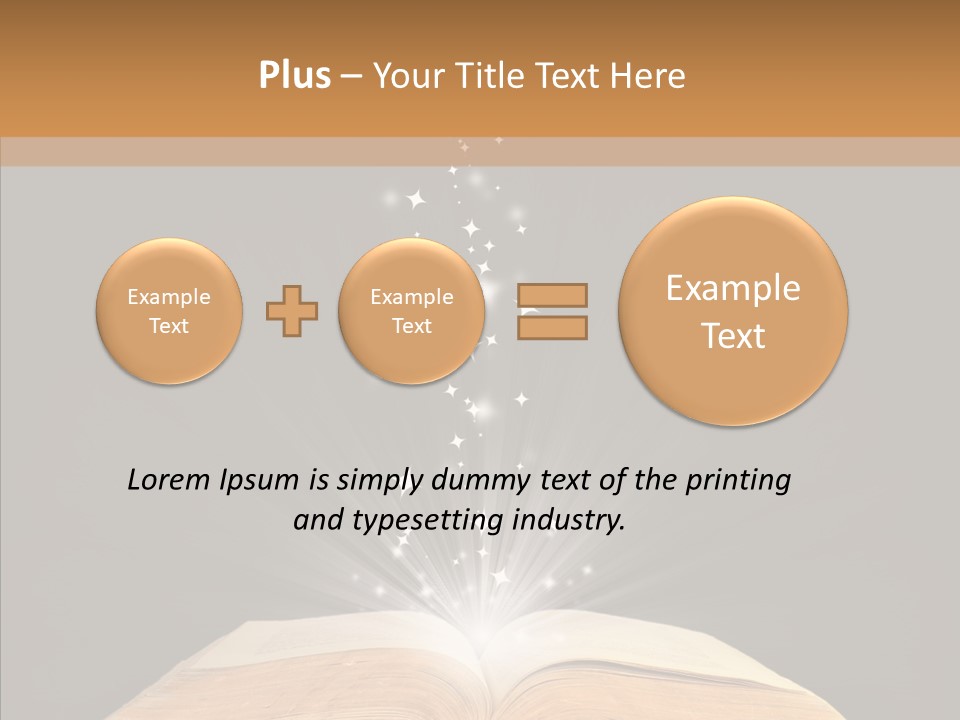 Spooky Brown Magic PowerPoint Template