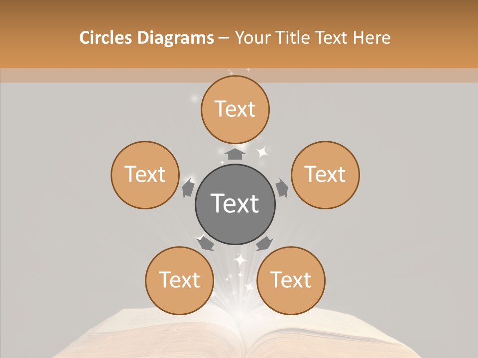 Spooky Brown Magic PowerPoint Template