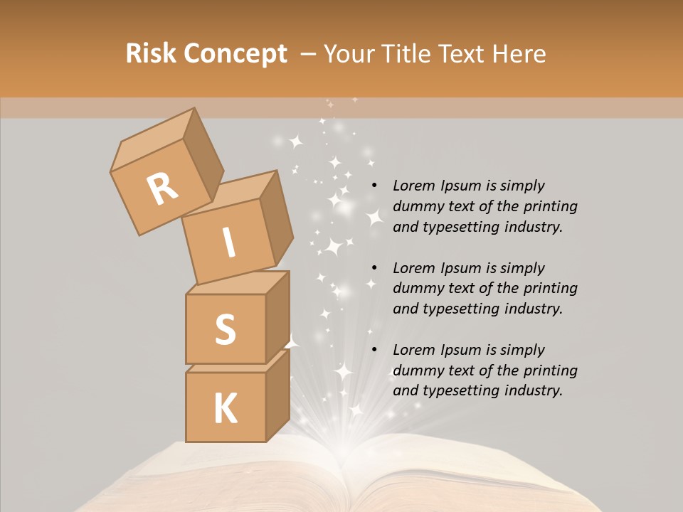 Spooky Brown Magic PowerPoint Template