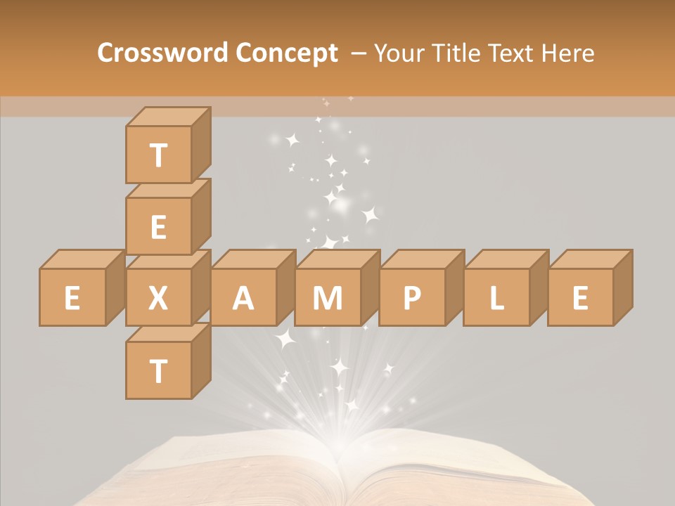 Spooky Brown Magic PowerPoint Template