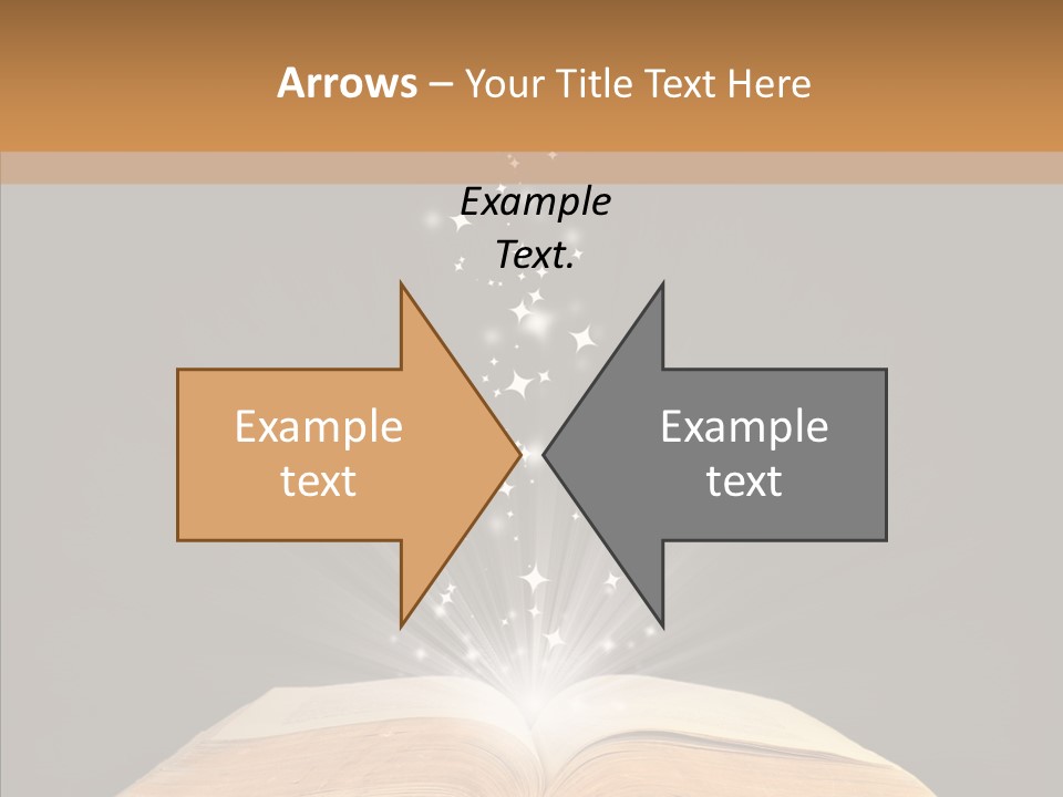 Spooky Brown Magic PowerPoint Template