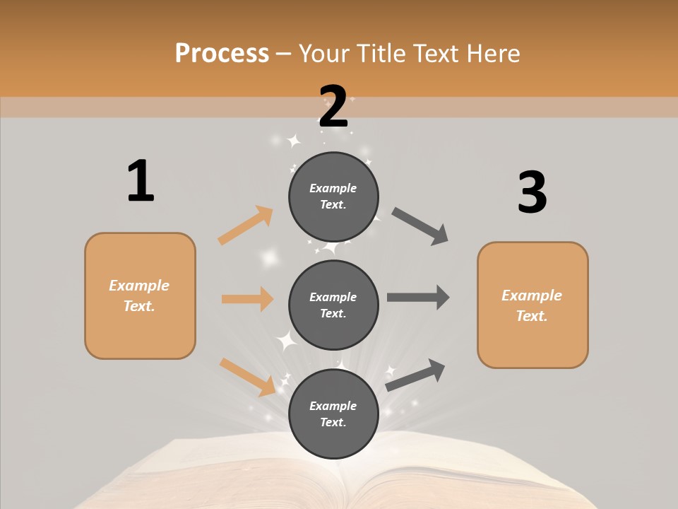 Spooky Brown Magic PowerPoint Template