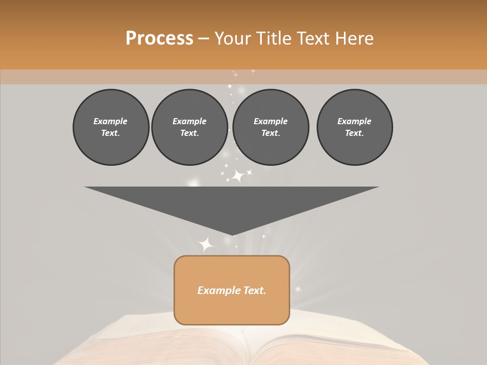 Spooky Brown Magic PowerPoint Template