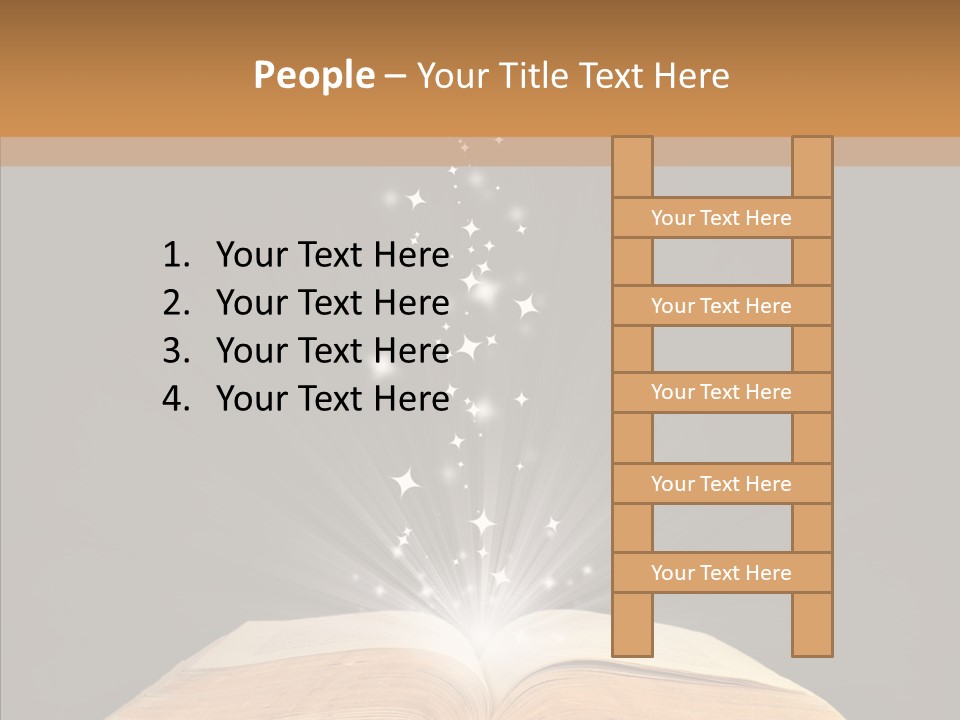 Spooky Brown Magic PowerPoint Template
