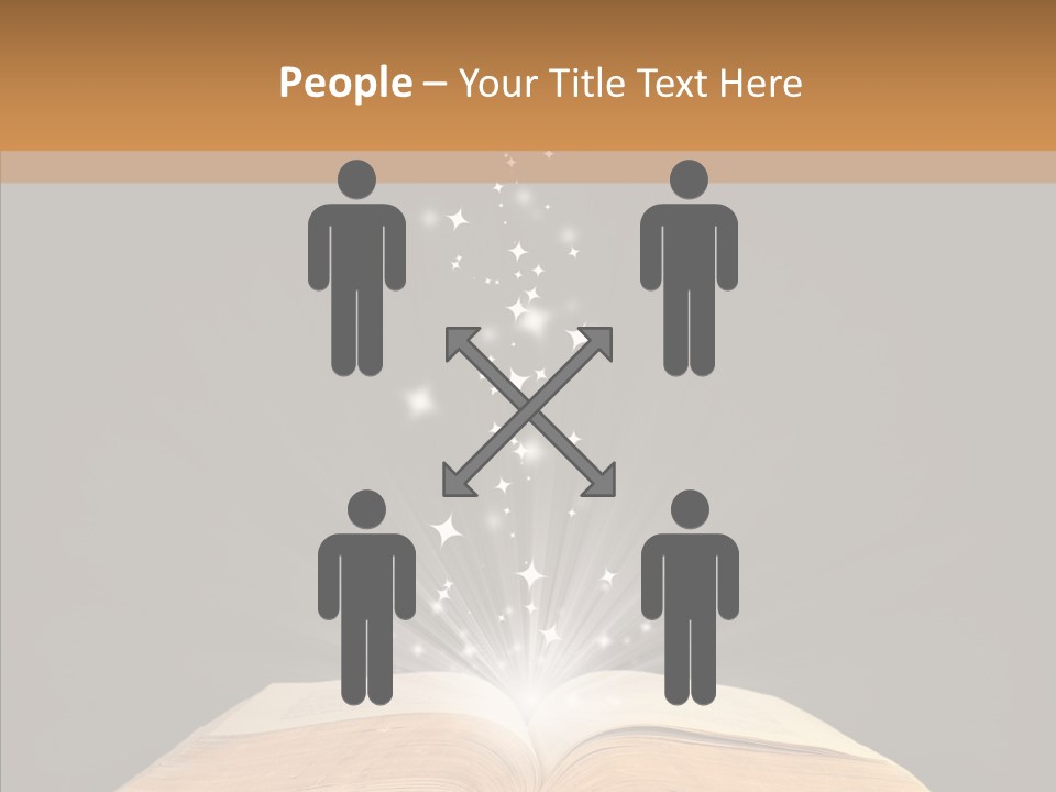 Spooky Brown Magic PowerPoint Template