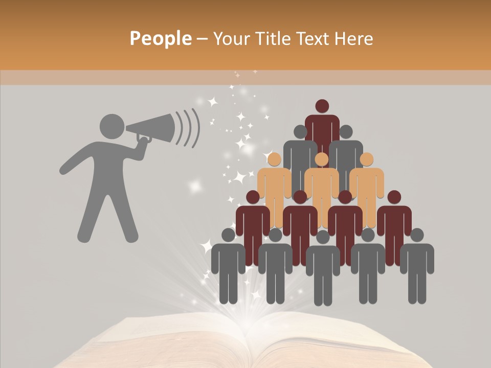 Spooky Brown Magic PowerPoint Template