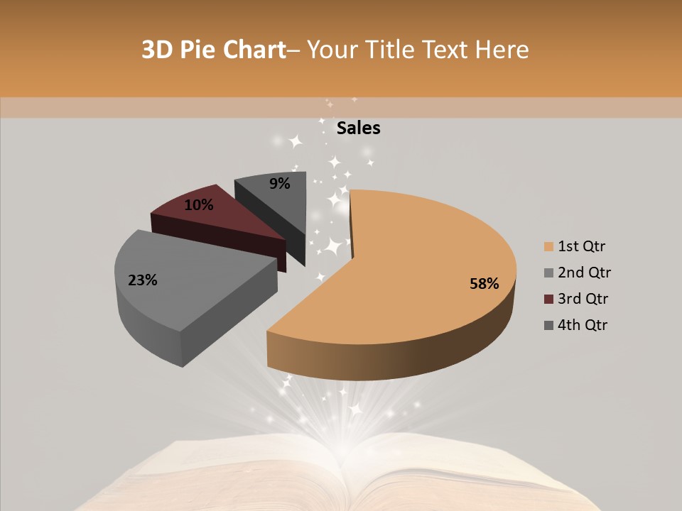 Spooky Brown Magic PowerPoint Template