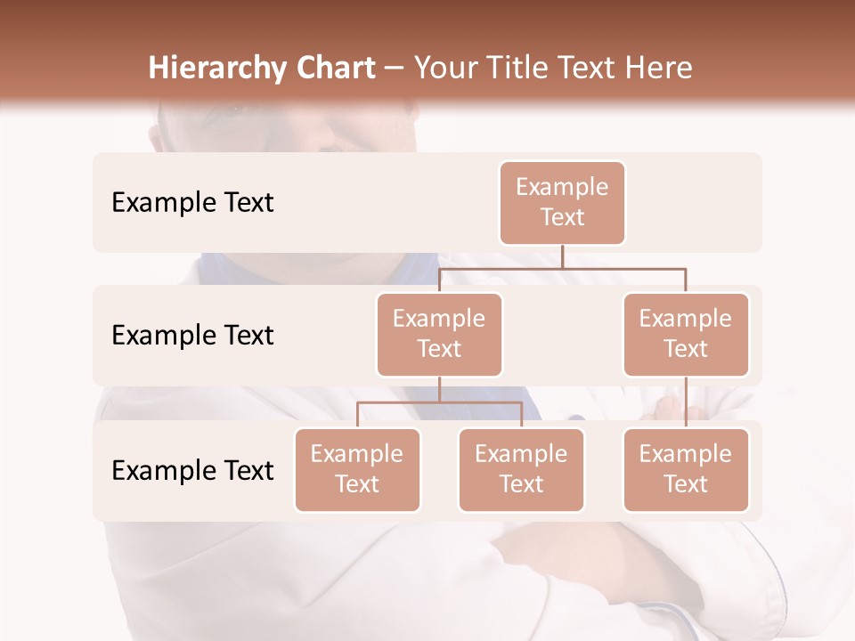 Smiling Mustache Man PowerPoint Template