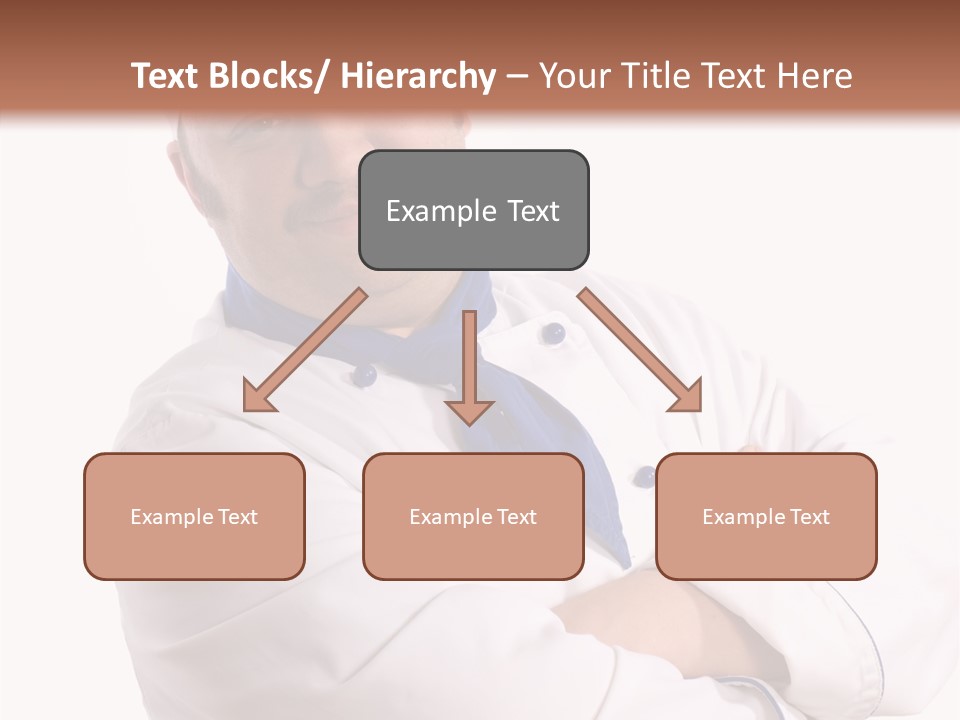 Smiling Mustache Man PowerPoint Template
