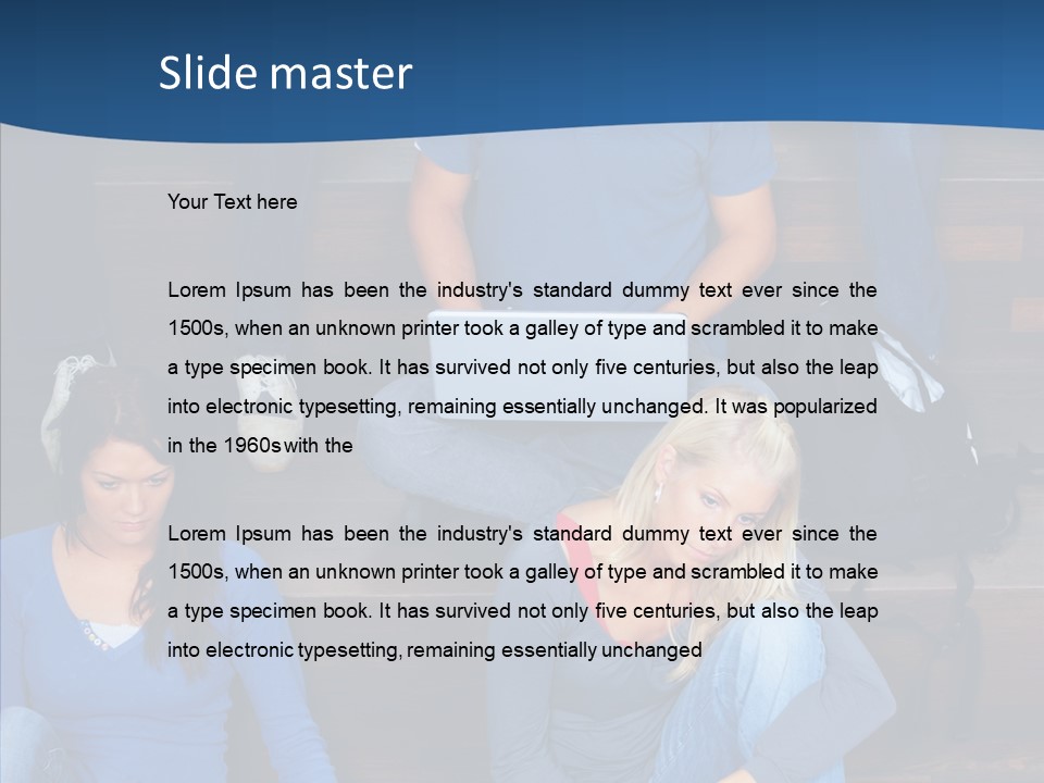 Board Communication Table PowerPoint Template