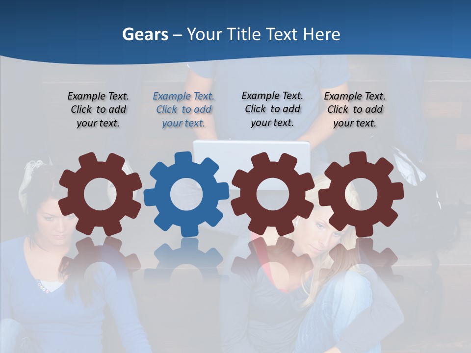 Board Communication Table PowerPoint Template