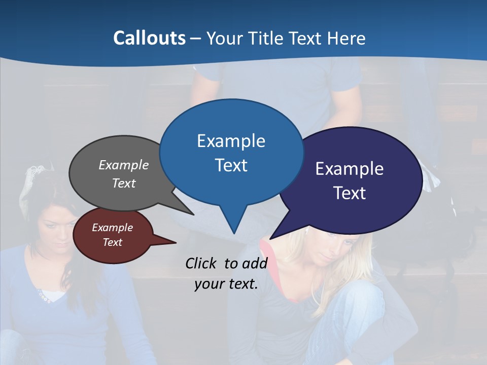 Board Communication Table PowerPoint Template